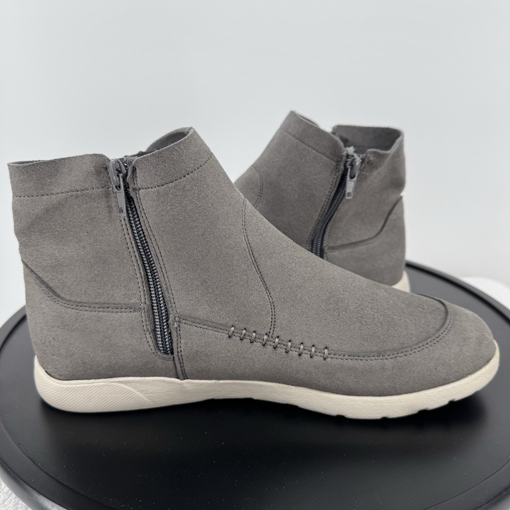 Bearpaw Piper Ankle Sneaker Boots Gray Size 9.5/40.5EU/7.5UK/25.5 Japan. EUC - Picture 5 of 8